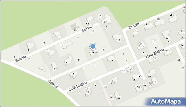 Sulmin, Dropia, 7, mapa Sulmin