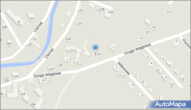 Świebodzice, Droga Węglowa, 5, mapa Świebodzice