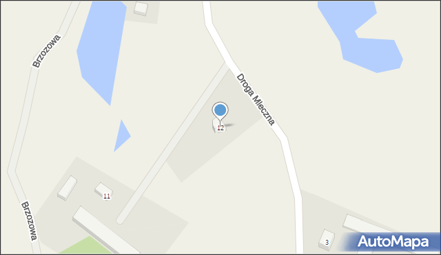 Tuchlino, Droga Mleczna, 12, mapa Tuchlino