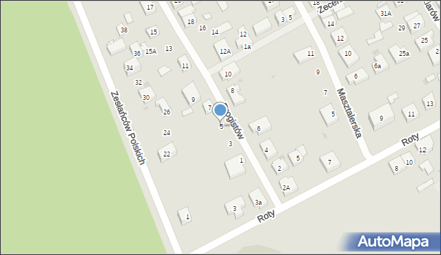 Warszawa, Drogistów, 5, mapa Warszawy