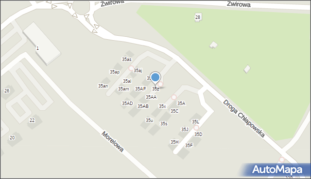 Władysławowo, Droga Chłapowska, 35z, mapa Władysławowo