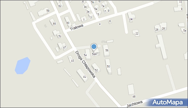 Władysławowo, Droga Chłapowska, 54A, mapa Władysławowo