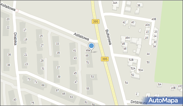 Wrocław, Drabika Stanisława, 49c, mapa Wrocławia