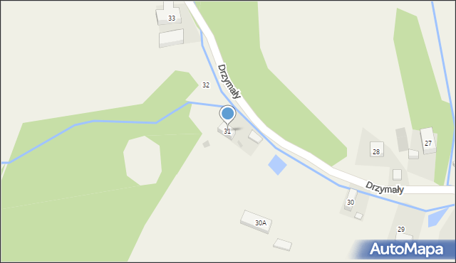 Zagórze Śląskie, Drzymały Michała, 31, mapa Zagórze Śląskie