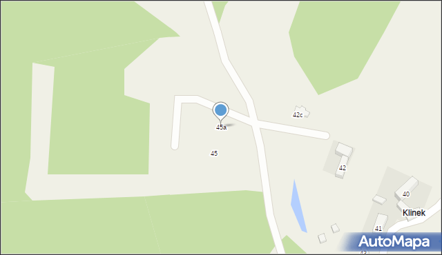 Zagórze Śląskie, Drzymały Michała, 45a, mapa Zagórze Śląskie