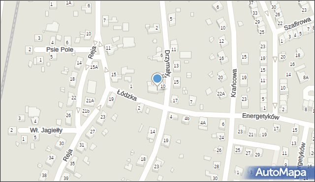 Zgorzelec, Drzymały Michała, 12, mapa Zgorzelec