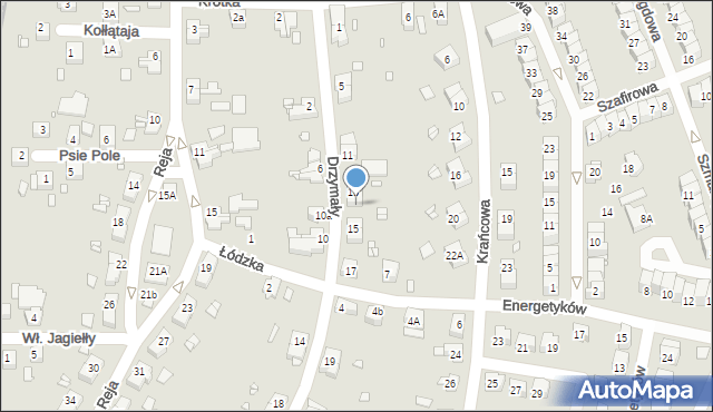 Zgorzelec, Drzymały Michała, 13A, mapa Zgorzelec