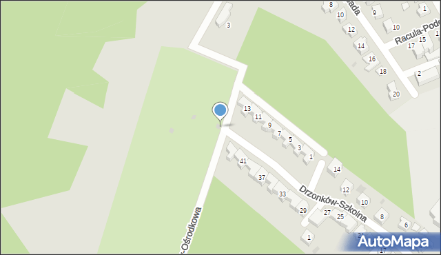 Zielona Góra, Drzonków-Ośrodkowa, 5, mapa Zielona Góra