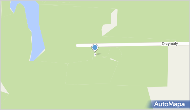 Żuława, Drzymały Michała, 7, mapa Żuława