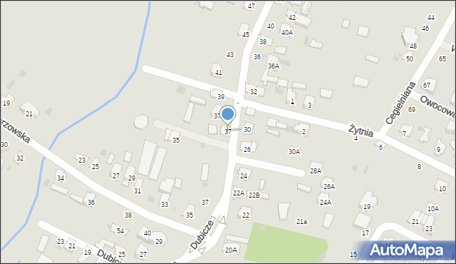 Bielsk Podlaski, Dubicze, 37, mapa Bielsk Podlaski