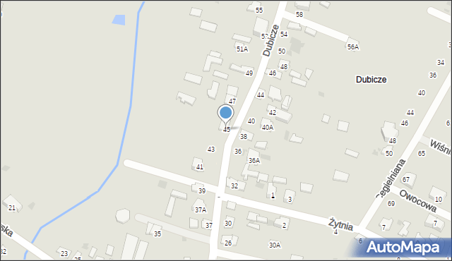 Bielsk Podlaski, Dubicze, 45, mapa Bielsk Podlaski