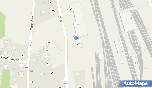 Czeremcha, Dubois, 45a, mapa Czeremcha