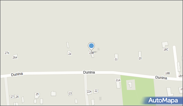 Czerwińsk nad Wisłą, Dunina Piotra, 22B, mapa Czerwińsk nad Wisłą