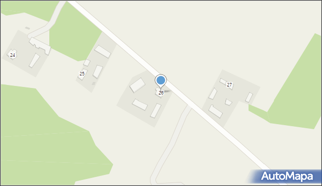 Dubaśno, Dubaśno, 26, mapa Dubaśno