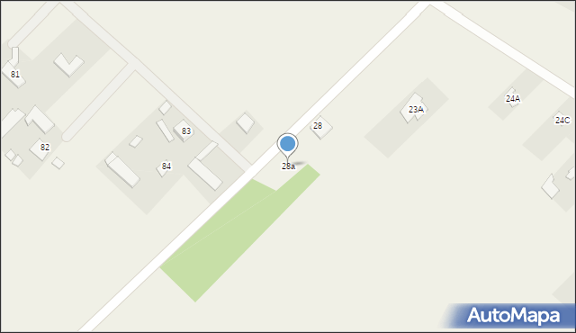 Dubica Dolna, Dubica Dolna, 28a, mapa Dubica Dolna