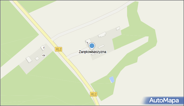 Dubica Dolna, Dubica Dolna, 5a, mapa Dubica Dolna