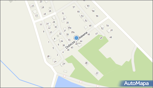 Dubicze Cerkiewne, Dubicze Cerkiewne, 42, mapa Dubicze Cerkiewne
