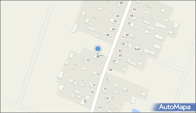 Dubicze Osoczne, Dubicze Osoczne, 68, mapa Dubicze Osoczne