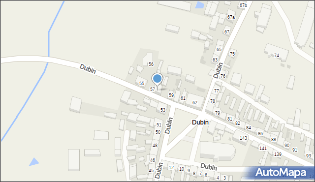 Dubin, Dubin, 58, mapa Dubin