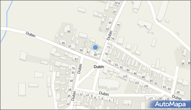 Dubin, Dubin, 62, mapa Dubin