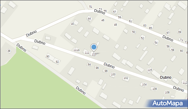 Dubno, Dubno, 113, mapa Dubno