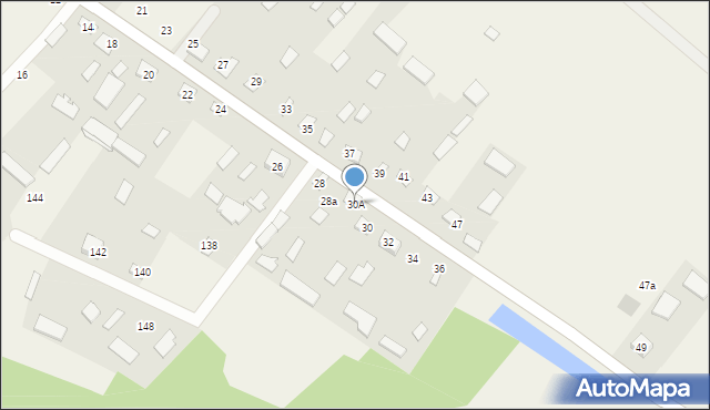 Dubno, Dubno, 30A, mapa Dubno