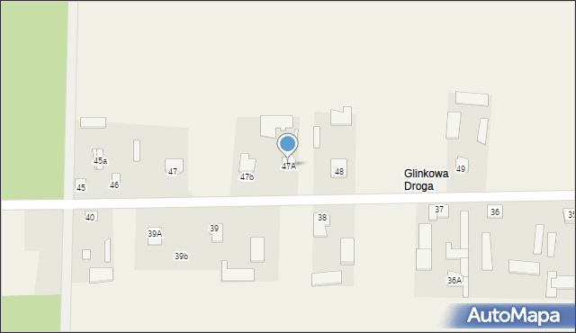 Dubów, Dubów, 47A, mapa Dubów