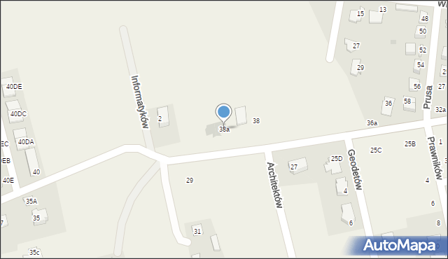 Duchnice, Duchnicka, 38a, mapa Duchnice