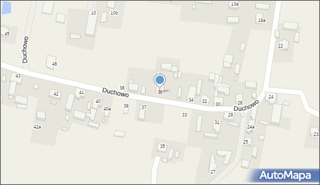 Duchowo, Duchowo, 36, mapa Duchowo
