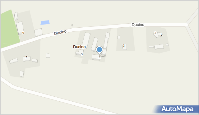 Ducino, Ducino, 4, mapa Ducino