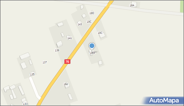 Dudka, Dudka, 18G, mapa Dudka