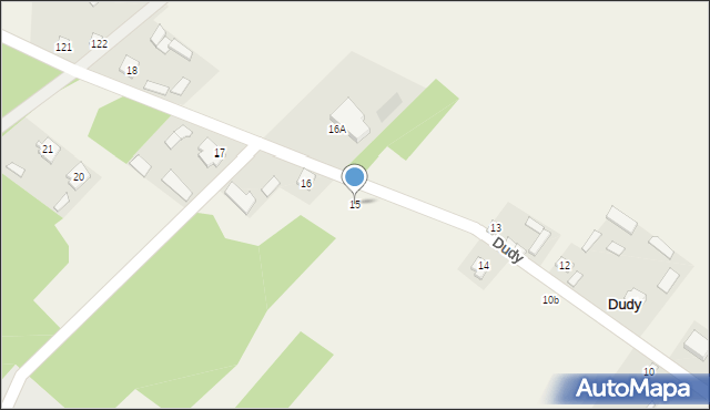 Dudy, Dudy, 15, mapa Dudy