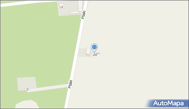 Dudy Nadrzeczne, Dudy Nadrzeczne, 14a, mapa Dudy Nadrzeczne