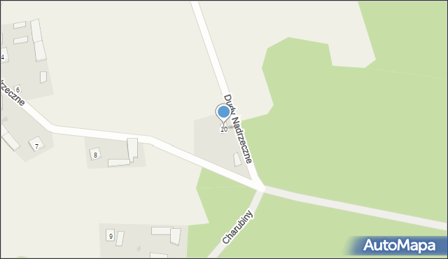 Dudy Nadrzeczne, Dudy Nadrzeczne, 18, mapa Dudy Nadrzeczne