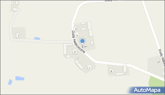 Dudy Nadrzeczne, Dudy Nadrzeczne, 6, mapa Dudy Nadrzeczne