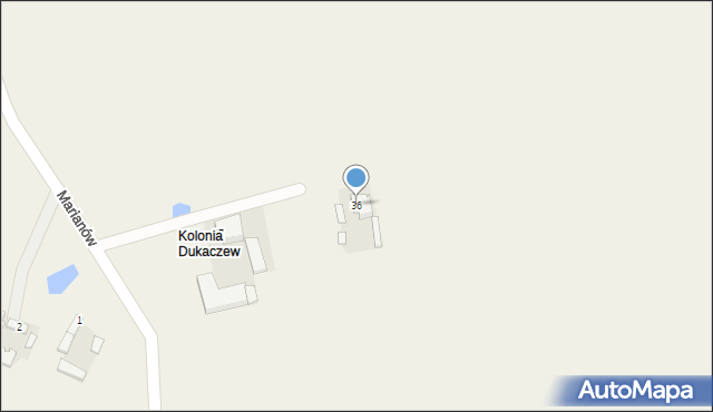 Dukaczew, Dukaczew, 36, mapa Dukaczew