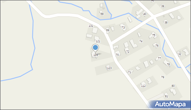 Duląbka, Duląbka, 129, mapa Duląbka