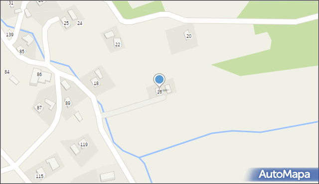 Duląbka, Duląbka, 16, mapa Duląbka