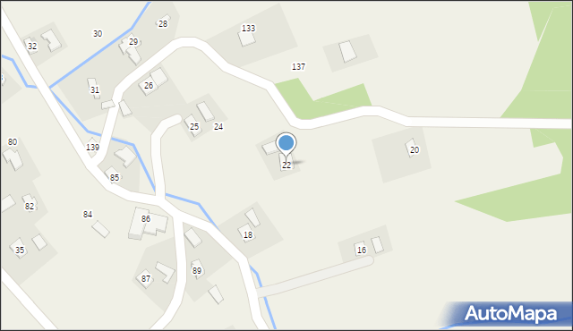 Duląbka, Duląbka, 22, mapa Duląbka