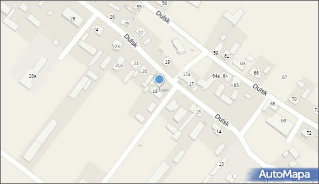 Dulsk, Dulsk, 18a, mapa Dulsk