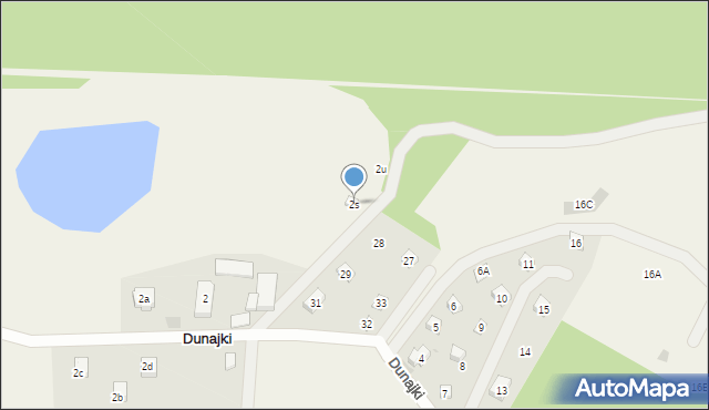 Dunajki, Dunajki, 2s, mapa Dunajki