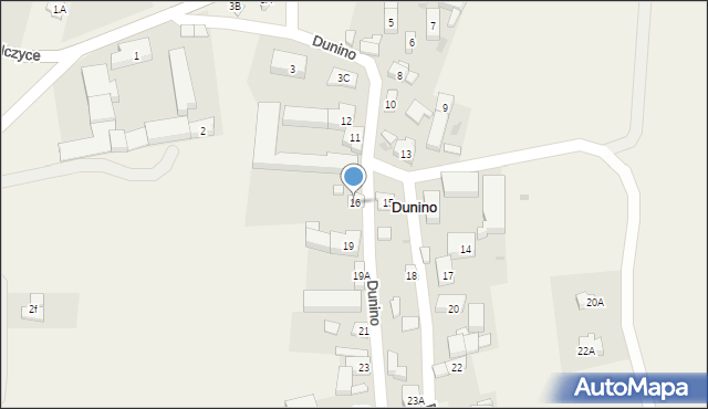 Dunino, Dunino, 16, mapa Dunino