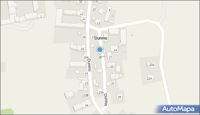 Dunino, Dunino, 18, mapa Dunino