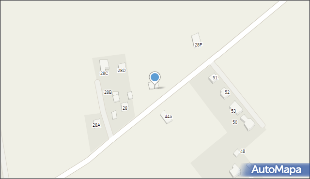 Dunino, Dunino, 28e, mapa Dunino