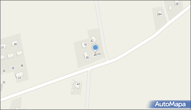 Dunino, Dunino, 40, mapa Dunino