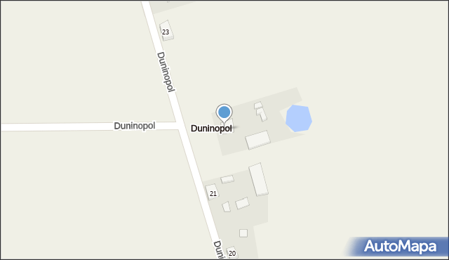Duninopol, Duninopol, 22A, mapa Duninopol