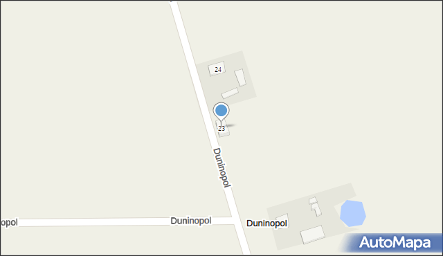 Duninopol, Duninopol, 23, mapa Duninopol