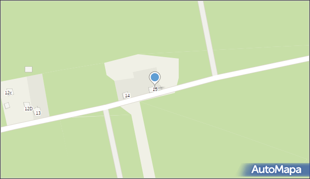 Duninów Duży, Duninów Duży, 15, mapa Duninów Duży