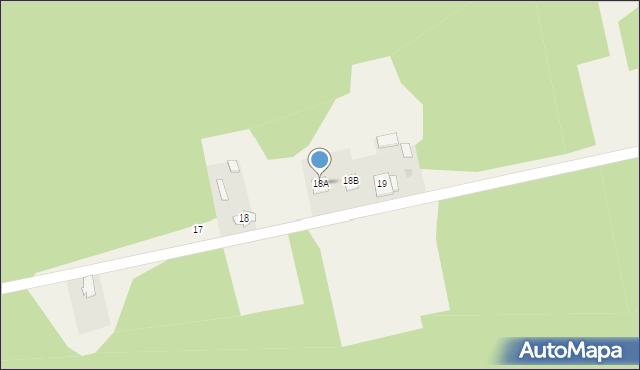 Duninów Duży, Duninów Duży, 18A, mapa Duninów Duży