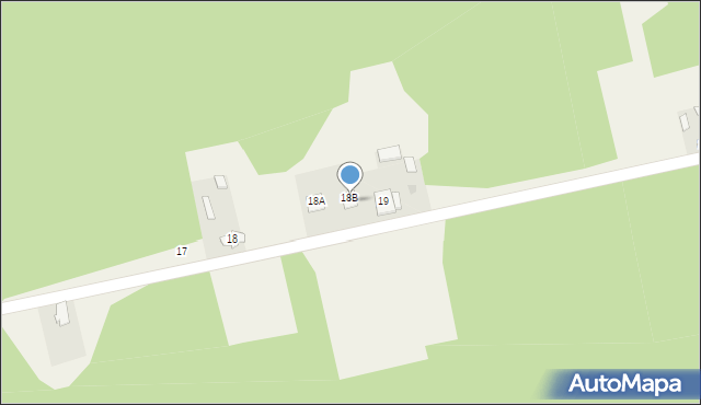 Duninów Duży, Duninów Duży, 19b, mapa Duninów Duży